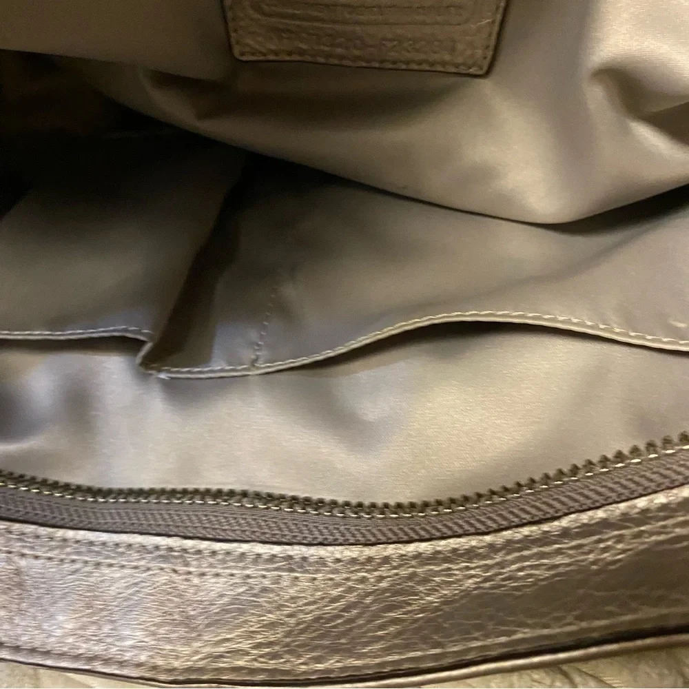 Coach vintage pebble grain leather bag